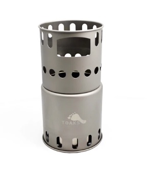 Titanium Backpacking Wood Burning Stove ｜ STV-11