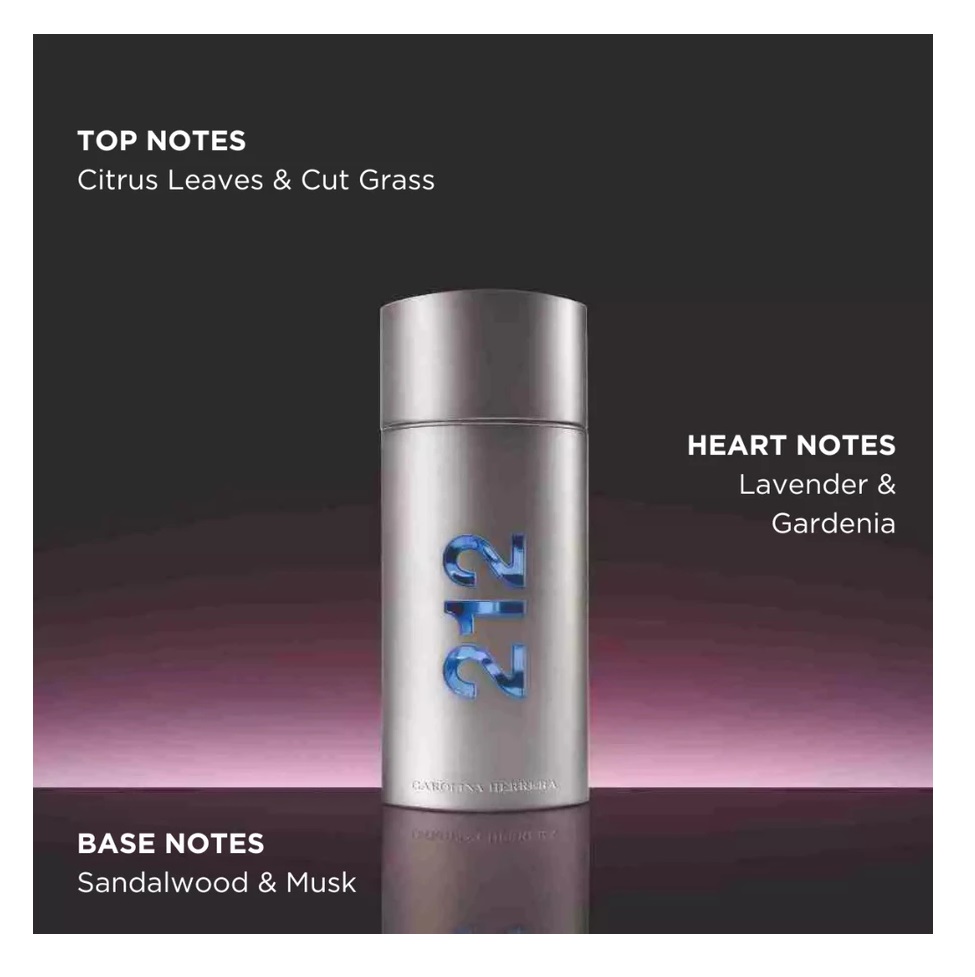 Puig Carolina Herrera 212 NYC Men Eau de Toilette