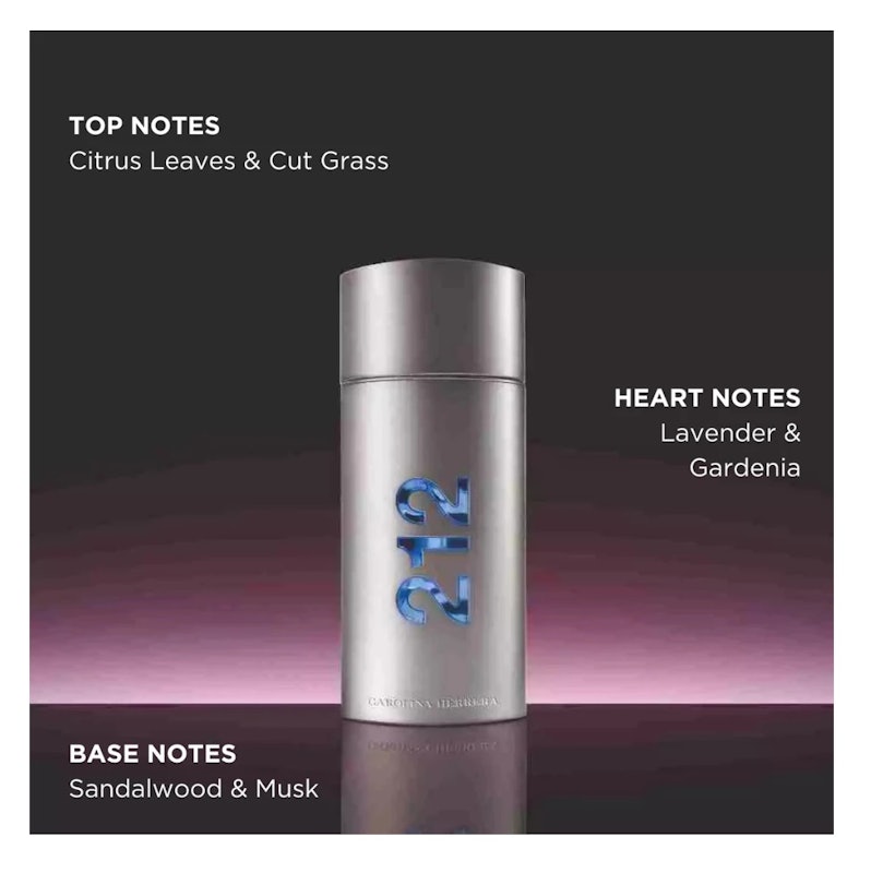 Carolina Herrera 212 NYC Men Eau de Toilette 4