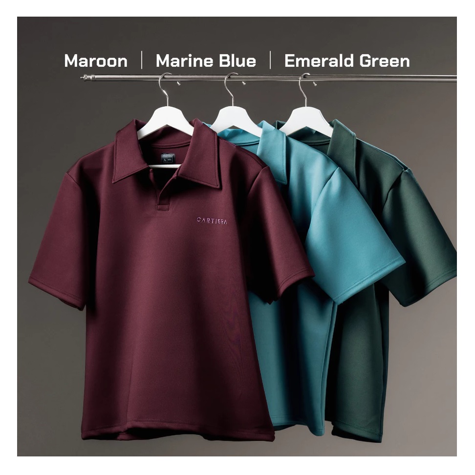 Cartiera Indonesia Cartiera Loco Polo Scuba Oversize