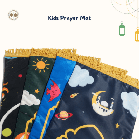 Marves Sajadah Anak Print Anti Slip