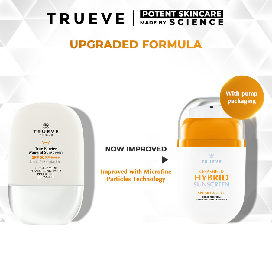 Natura Deca Kosmetika TRUEVE Cerashield Hybrid Sunscreen SPF 50 PA++++