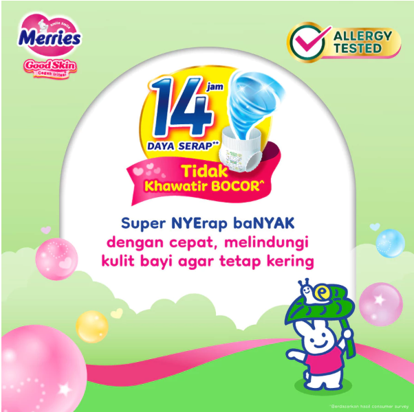 Kao Indonesia Merries Pants Good Skin L