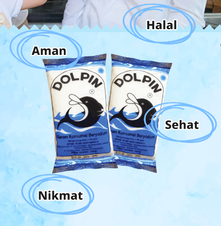 Pangan Lestari Dolpin Garam 