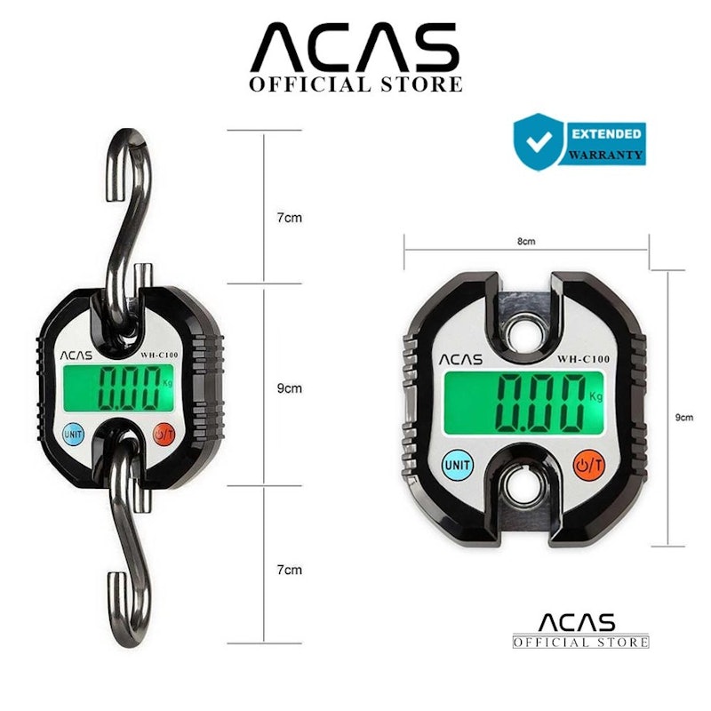 ACAS Digital Hanging Scale 150Kg 4