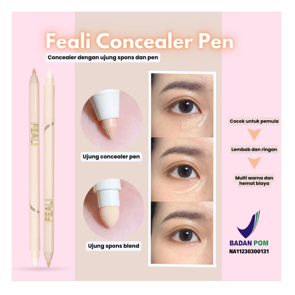 FEALI Internasional Indonesia FEALI Concealer Pen Eye Pencil 01 Light