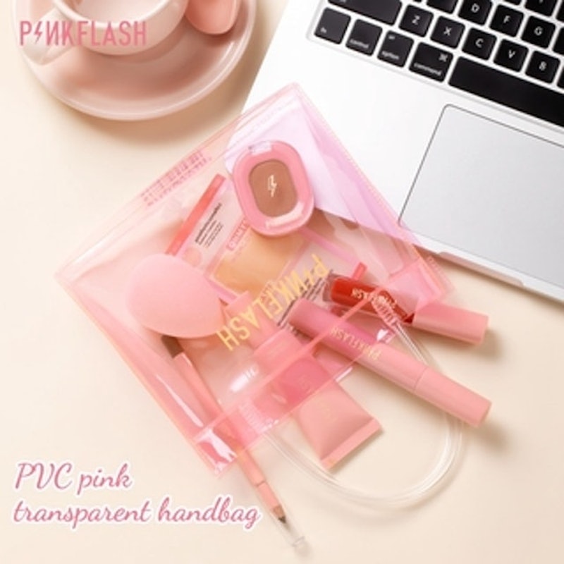 Waterproof PVC Pink Hand Bag 2