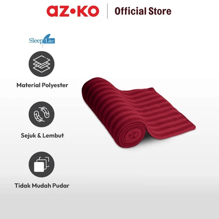 AZKO Sleeplite Selimut Polar Fleece Stripe 3