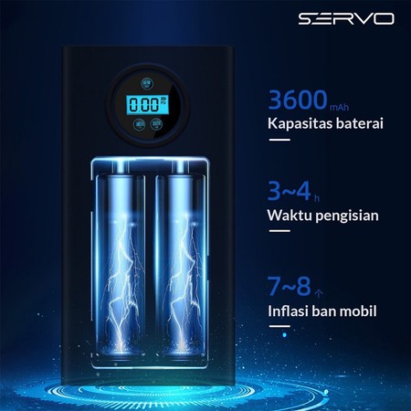  Servo Road Portable Electric Tire Pump  CQB-002