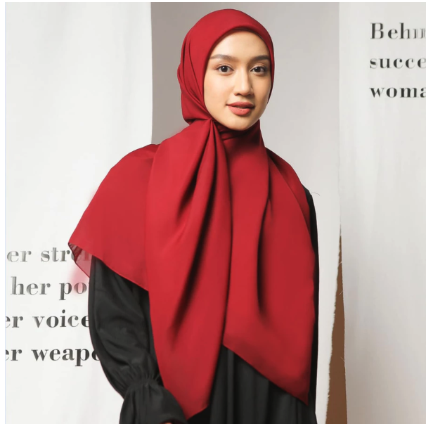  Lozy Hijab Polly Cotton Square Syari