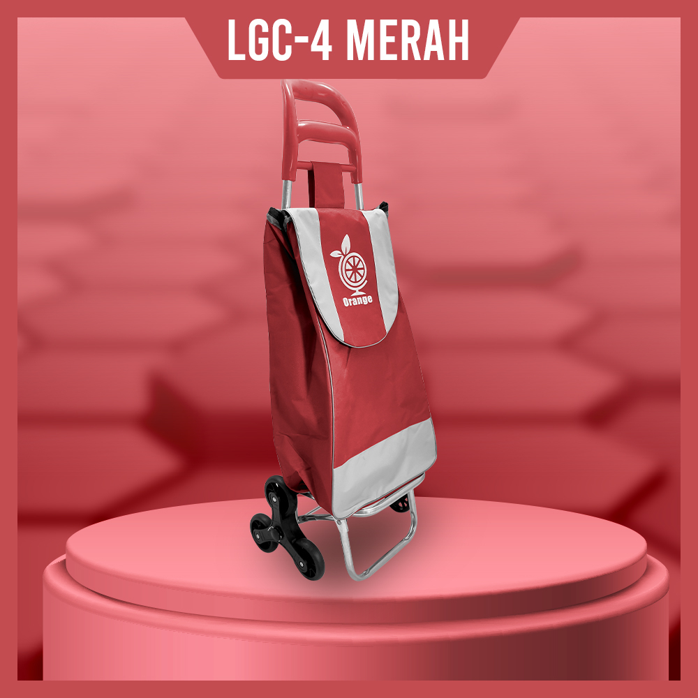  Orange Troli Belanja Lipat LGC-4