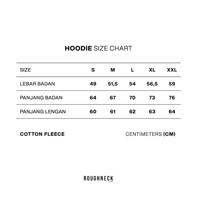 Roughneck Black Sig White Hoodie 4