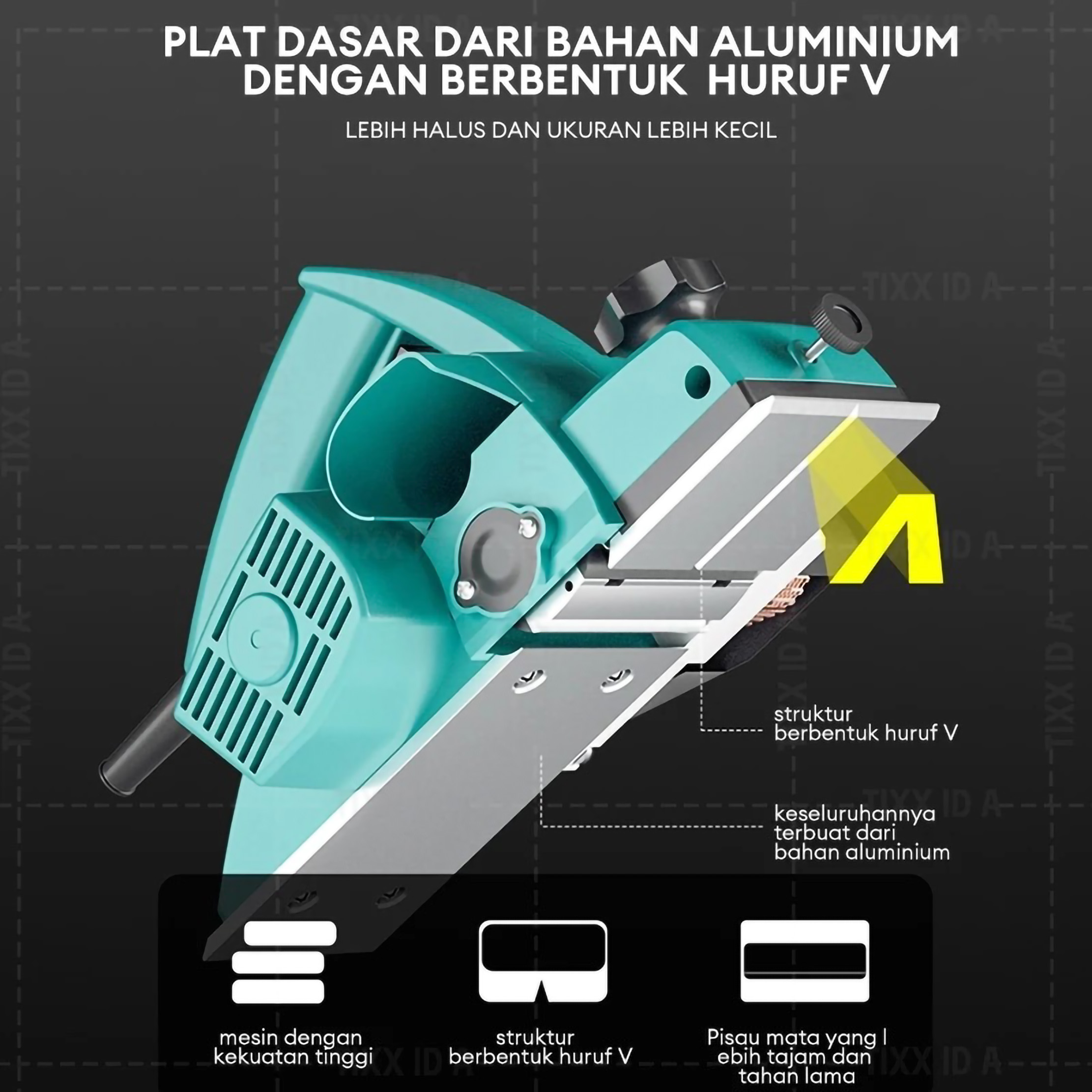  Reaim Electric Planer 450w