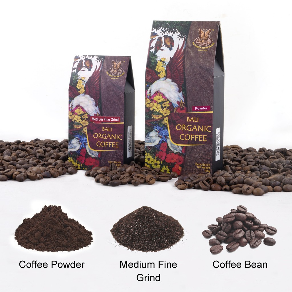 Bhineka Djaja Kupu-Kupu Bola Dunia Bali Organic Coffee