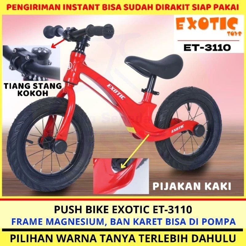 Exotic Balance Bike ET-3110