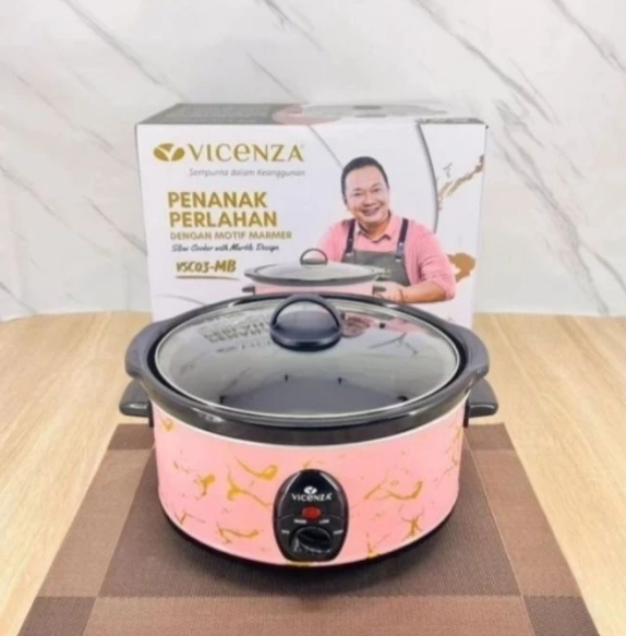 Rindang Sakti Persada Vicenza Slow Cooker Marmer VSC03MB