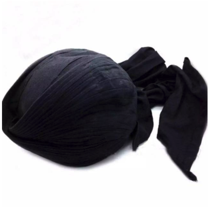 Blangkon Lipat Sunan Kalijaga Hitam Polos