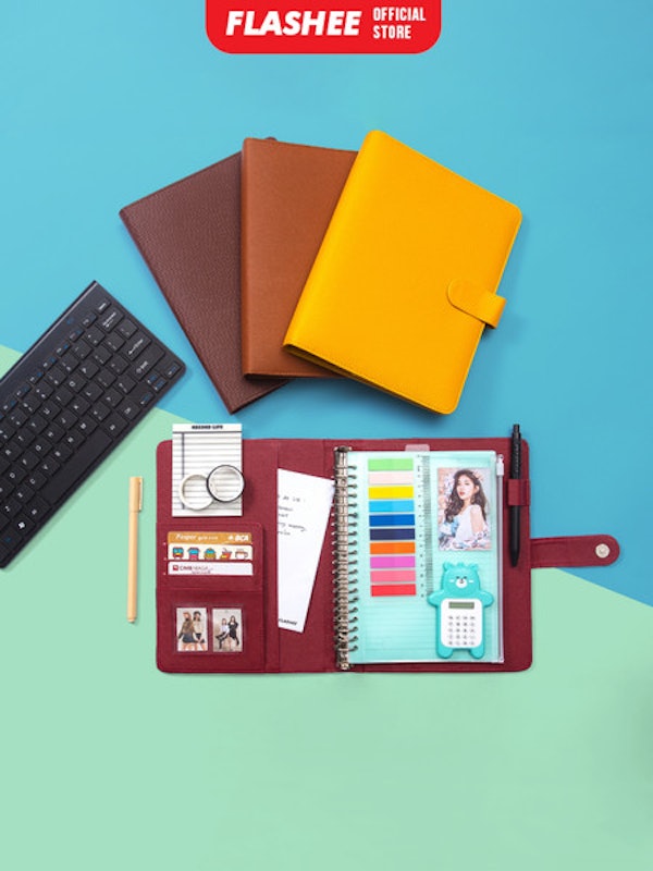 Flashee Binder Polos Eksklusif A5 5