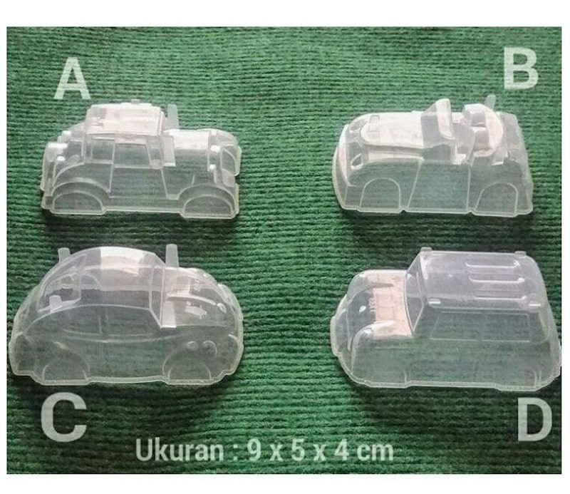 Cetakan Nasi Bento Mobil 3