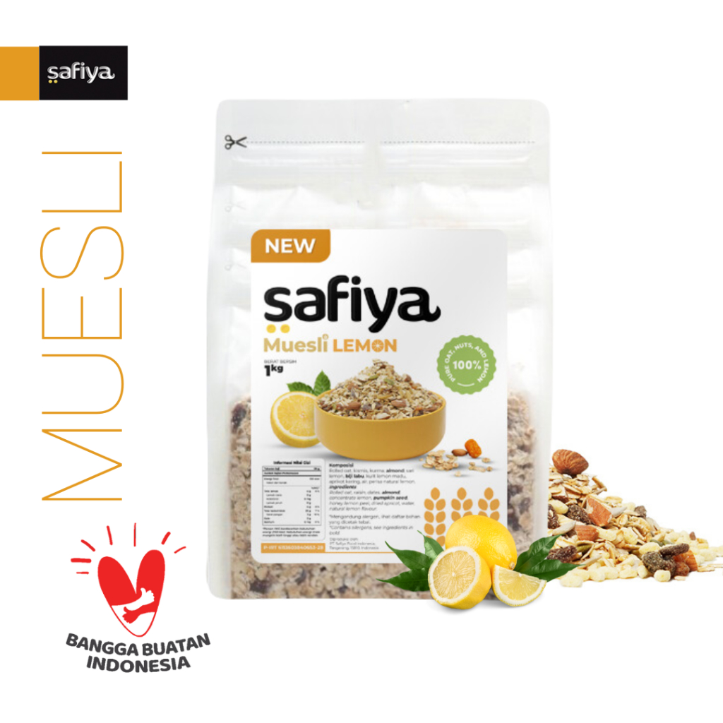 Safiya Food Muesli Lemon