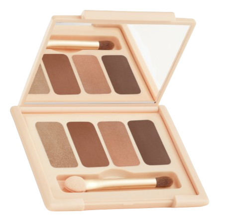 Wardah ｜ Colorfit Quad Eye Palette Brunette Dawn