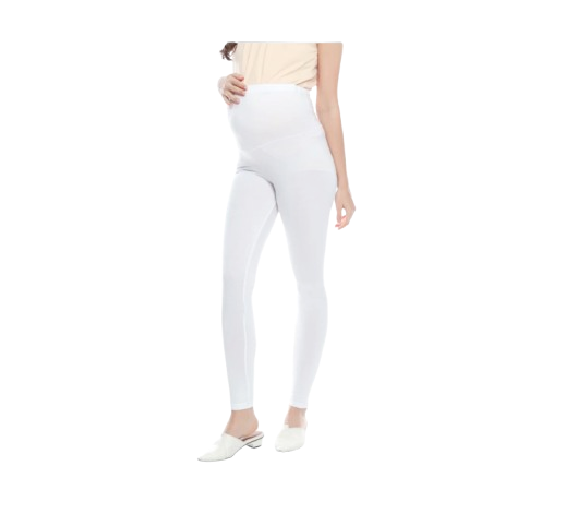 Mamibelle Lexa White Celana Legging Ibu Hamil