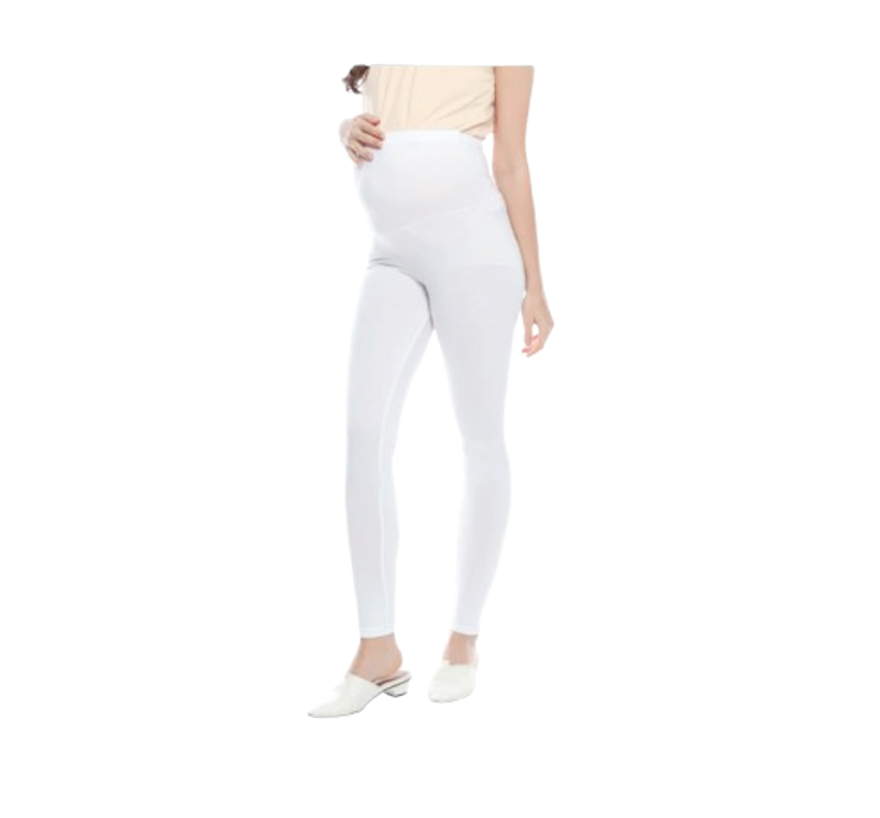 Mamibelle Lexa White Celana Legging Ibu Hamil 1