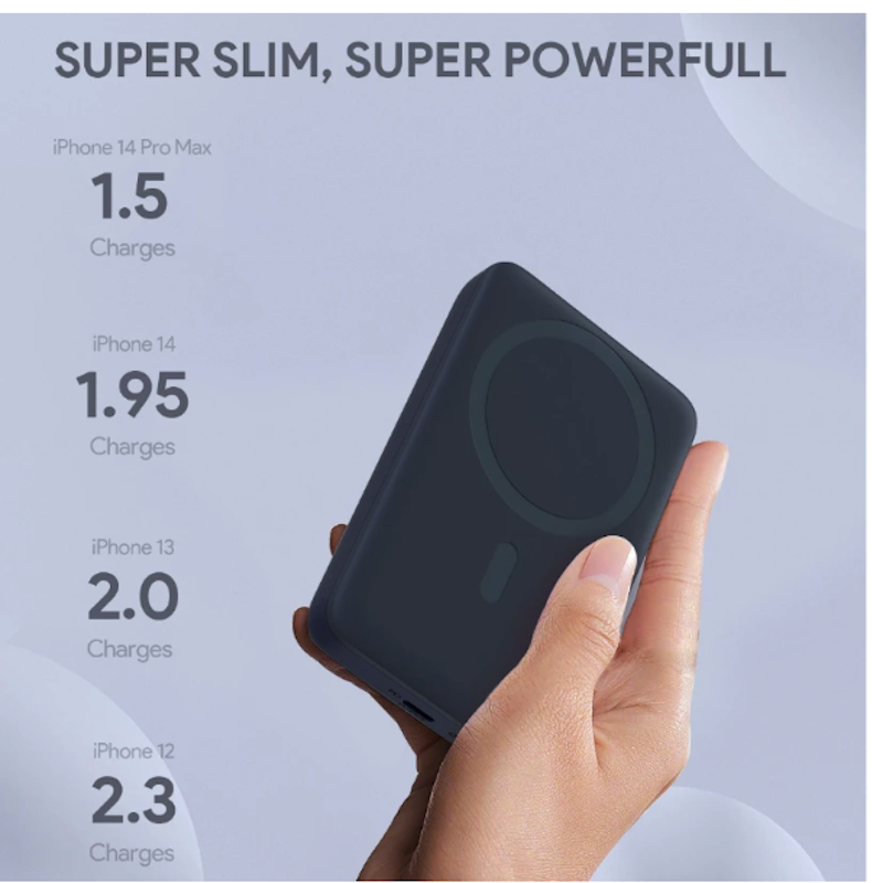AUKEY Magnetic Wireless Charging Powerbank 3