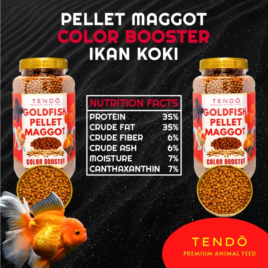 Tendo Goldfish Pelet Maggot Color Booster