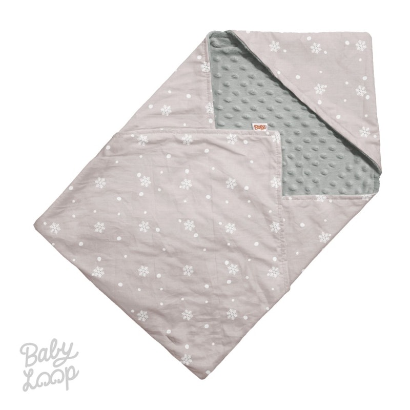 Minky Blanket With Hoodie Printed Fabric 5
