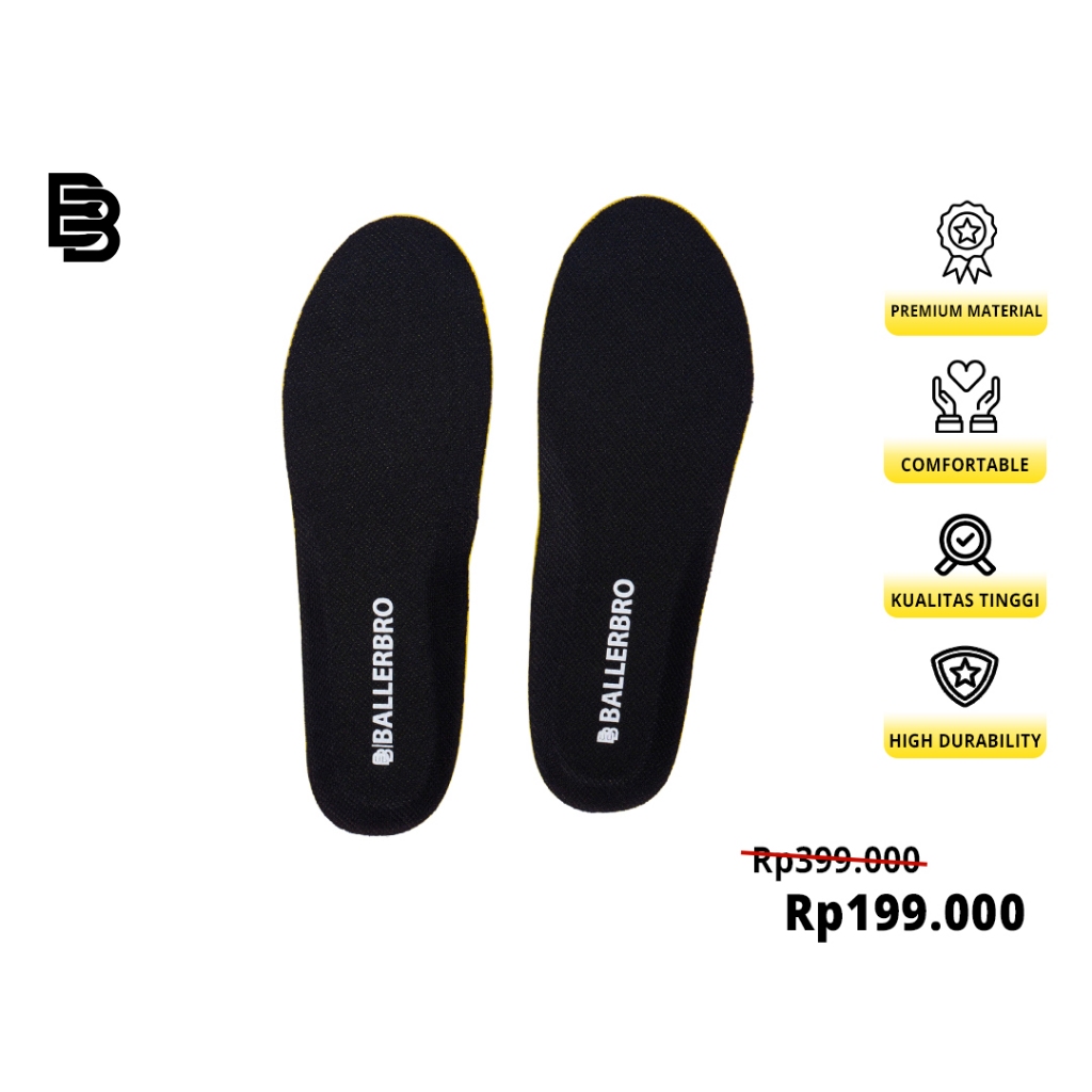 Perintis Proteksi Sejahtera Ballerbro Carbon Insole