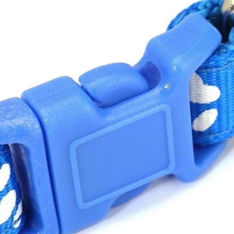 Kalung Anjing Nilon dengan Lonceng