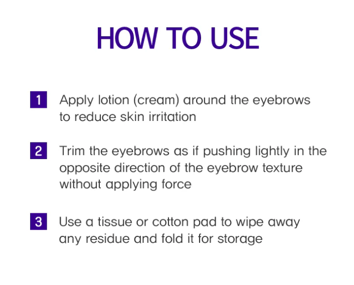 Enprani HOLIKA HOLIKA Magic Tool Eyebrow Razor 2P