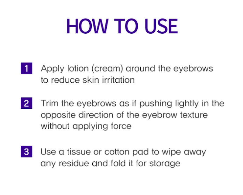 Magic Tool Eyebrow Razor 2P 3