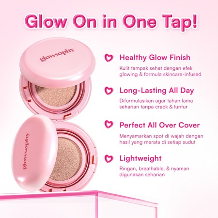 Ayara Beauty Indonesia Glowsophy Cover Glow Serum Cushion Cedar