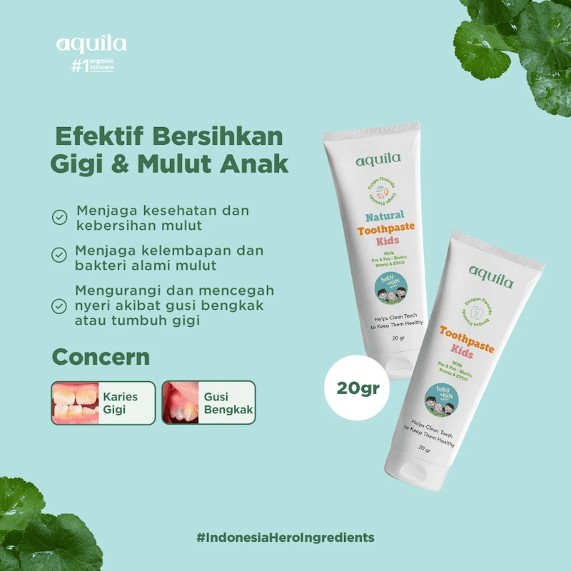 Aquila Toothpaste Kids Fluoride 3