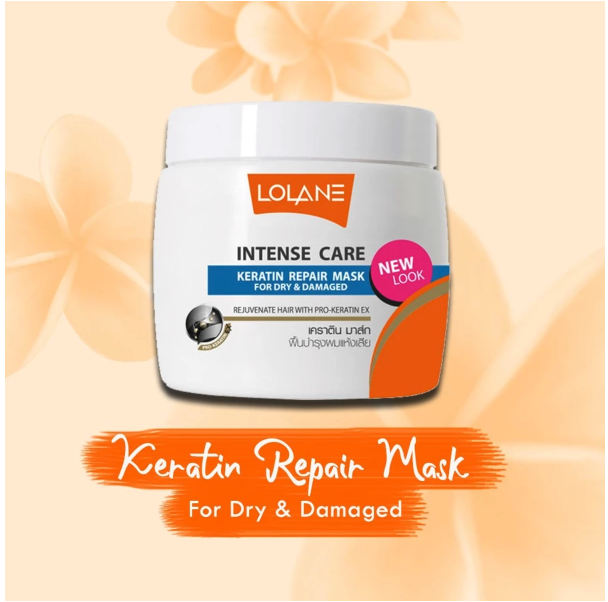 Lolane Intense Care Keratin Repair Hair Mask 5