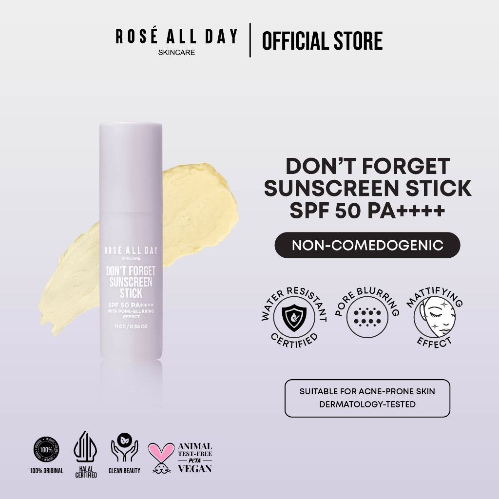 Rose Cosmetics International Rosé All Day Don't Forget Sunscreen Stick SPF 50 PA++++