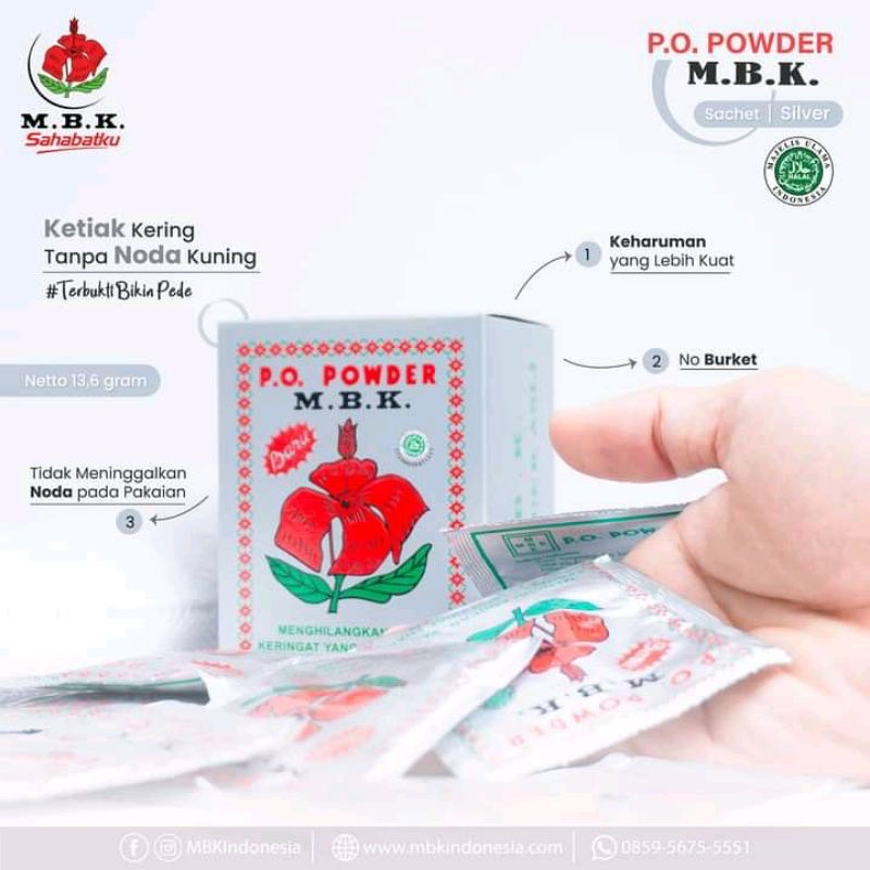 P.O. Powder M.B.K.