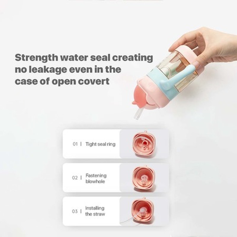 Sakumini Botol Minum Sedotan 5
