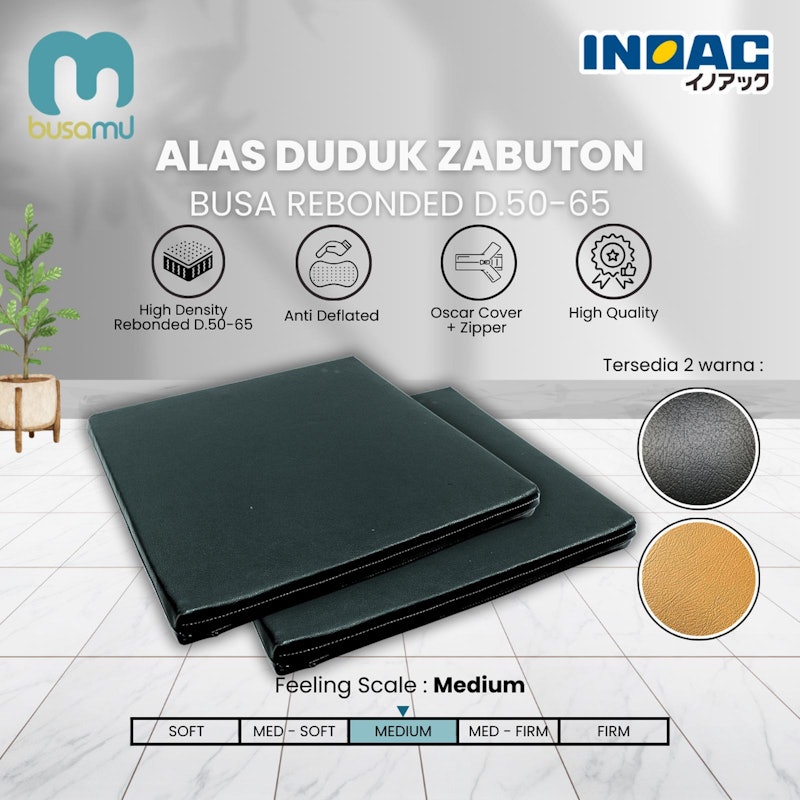 INOAC Zabuton Alas Duduk Busa Rebonded 5