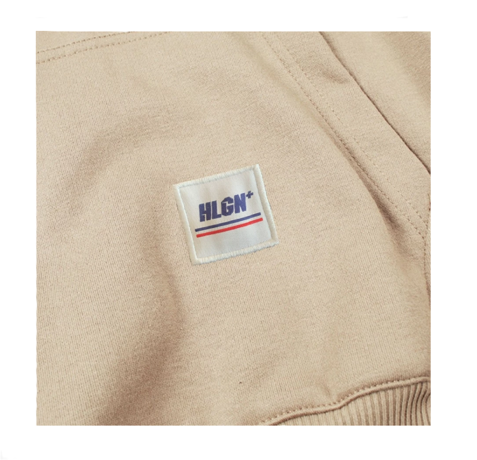 Hooligans Indonesia HOOLIGANS Hoodie Bold Speziale Beige