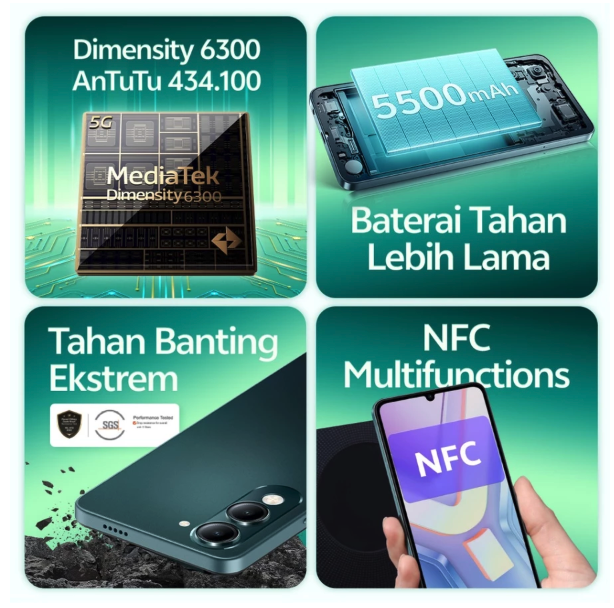 Vivo Mobile Indonesia vivo Y19s GT 5G