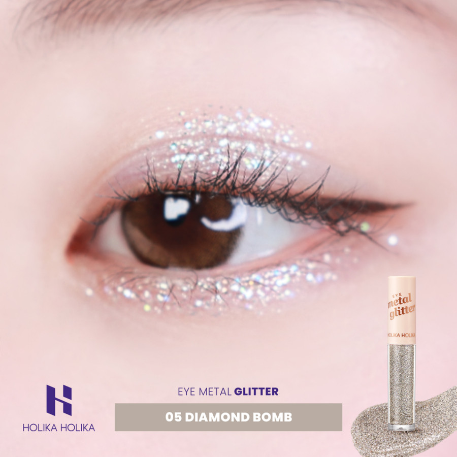 Enprani HOLIKA HOLIKA Eye Metal Glitter Liquid Eyeshadow 05 Diamond Bomb