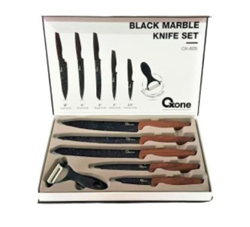 Oxone Marble Knife Set 1