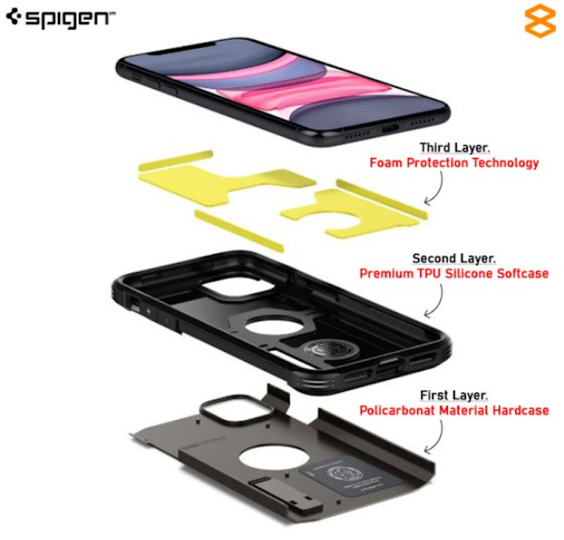 Spigen iPhone 11 Tough Armor Case 4