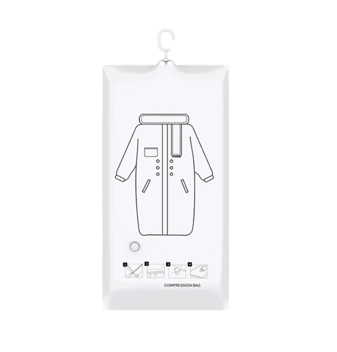 Hanging Vacuum Storage Bag Anti Jamur