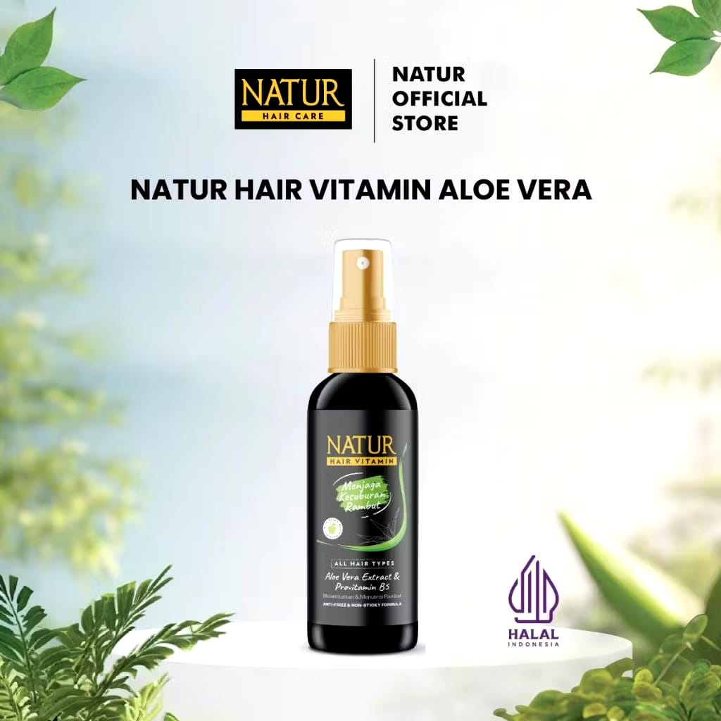 Gondowangi Tradisional Kosmetika Natur Hair Vitamin Aloe Vera Extract & Provitamin B5