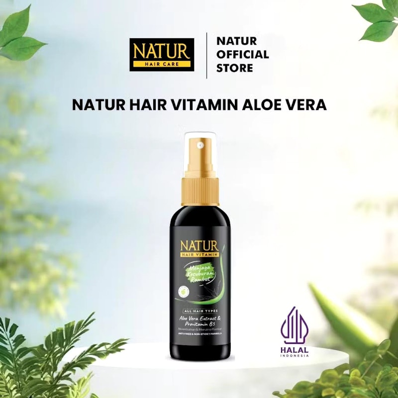 Natur Hair Vitamin Aloe Vera Extract & Provitamin B5 2