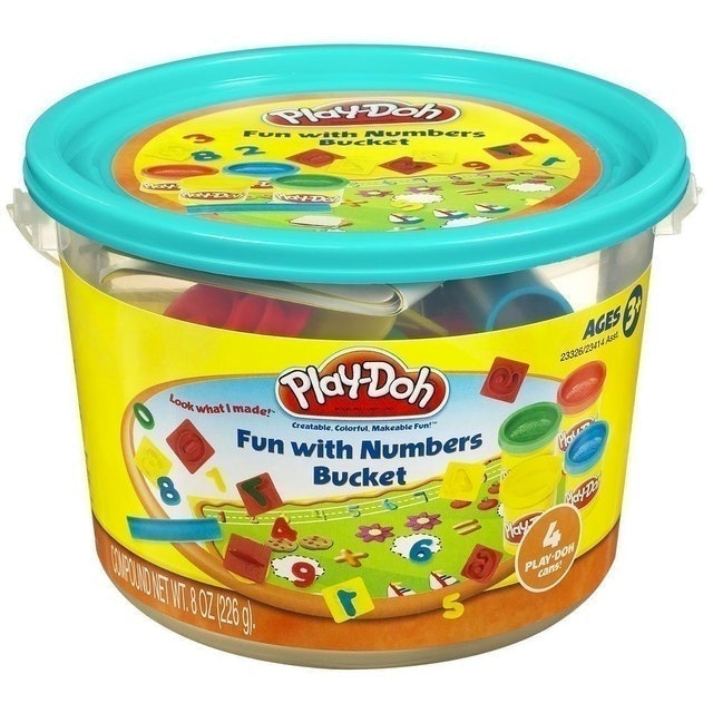 Play-Doh Fun with Numbers Bucket ｜ 23326